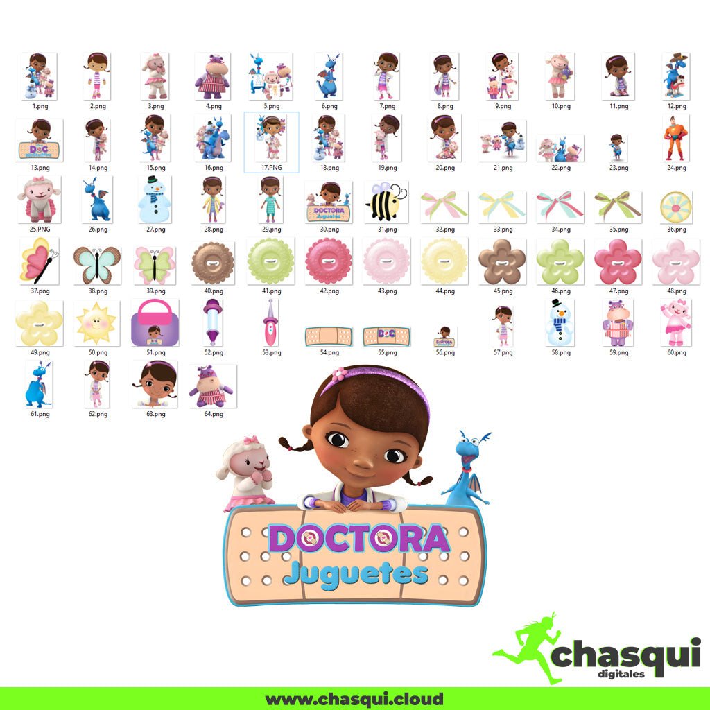 kit Digital - Doctora Juguetes - Chasqui Productos Digitales
