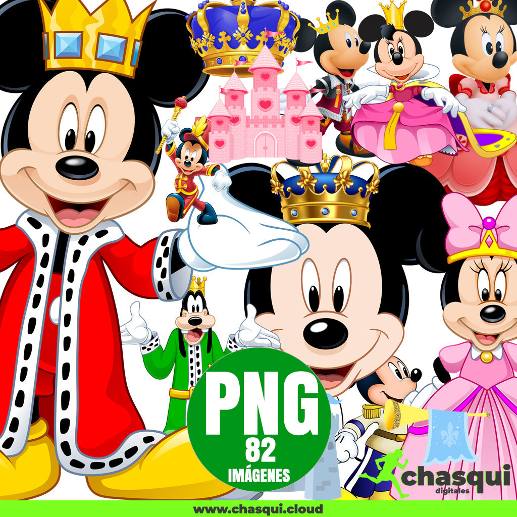 Mickey Principe Clipart PNG